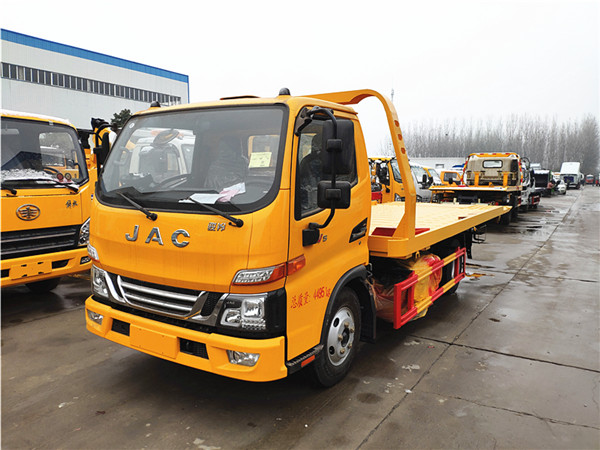 江淮駿鈴V5一拖二藍(lán)牌清障車(chē)