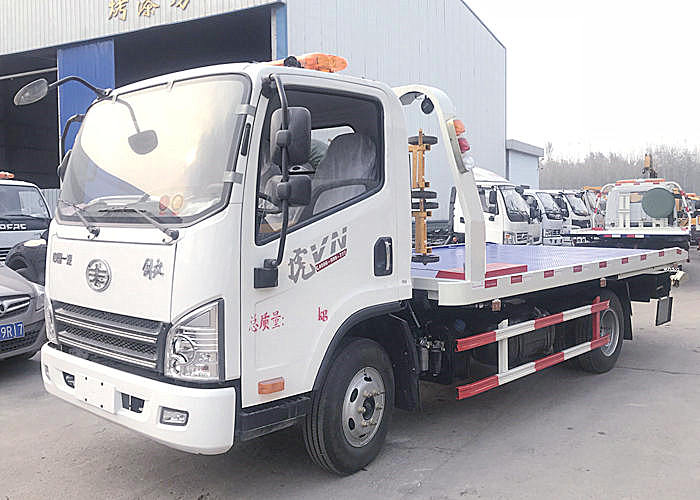 解放虎VN藍牌清障車報價，用戶已發車！